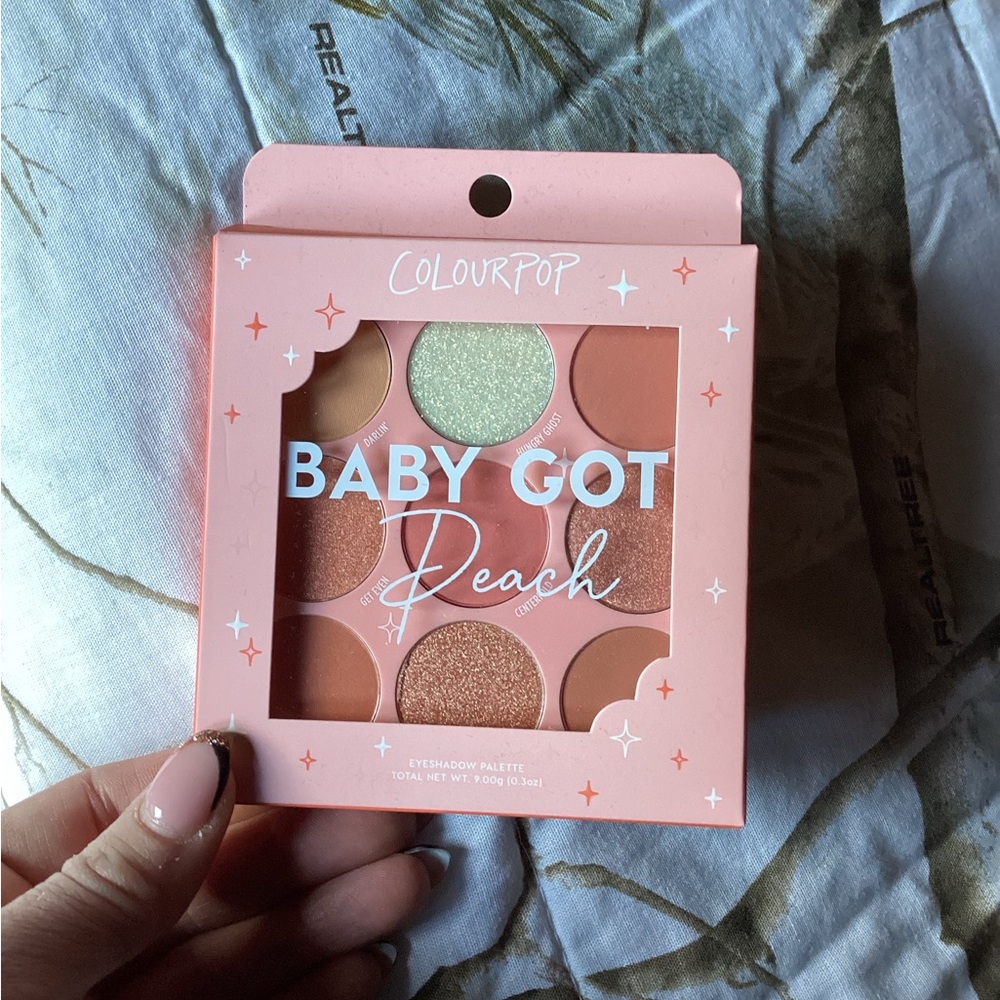 ColourPop Peachy Glow Eyeshadow Palette